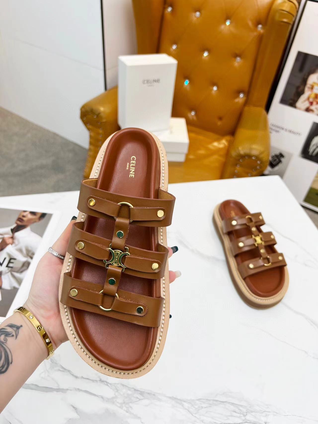 CELINE 2024 Spring/Summer New Product Sandals