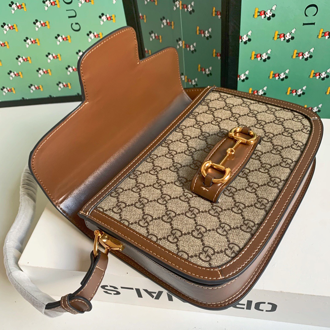 GUCCI BAG Horsebit 1955 Saddle BAG SERIES