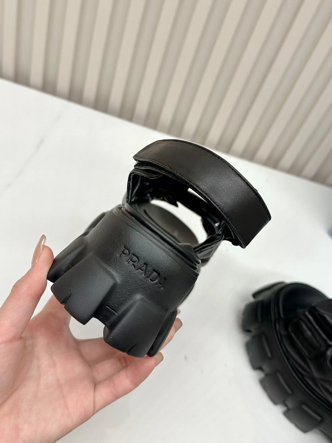 Prada 2024 Summer New Sandals Collection Thick Sole Sandals