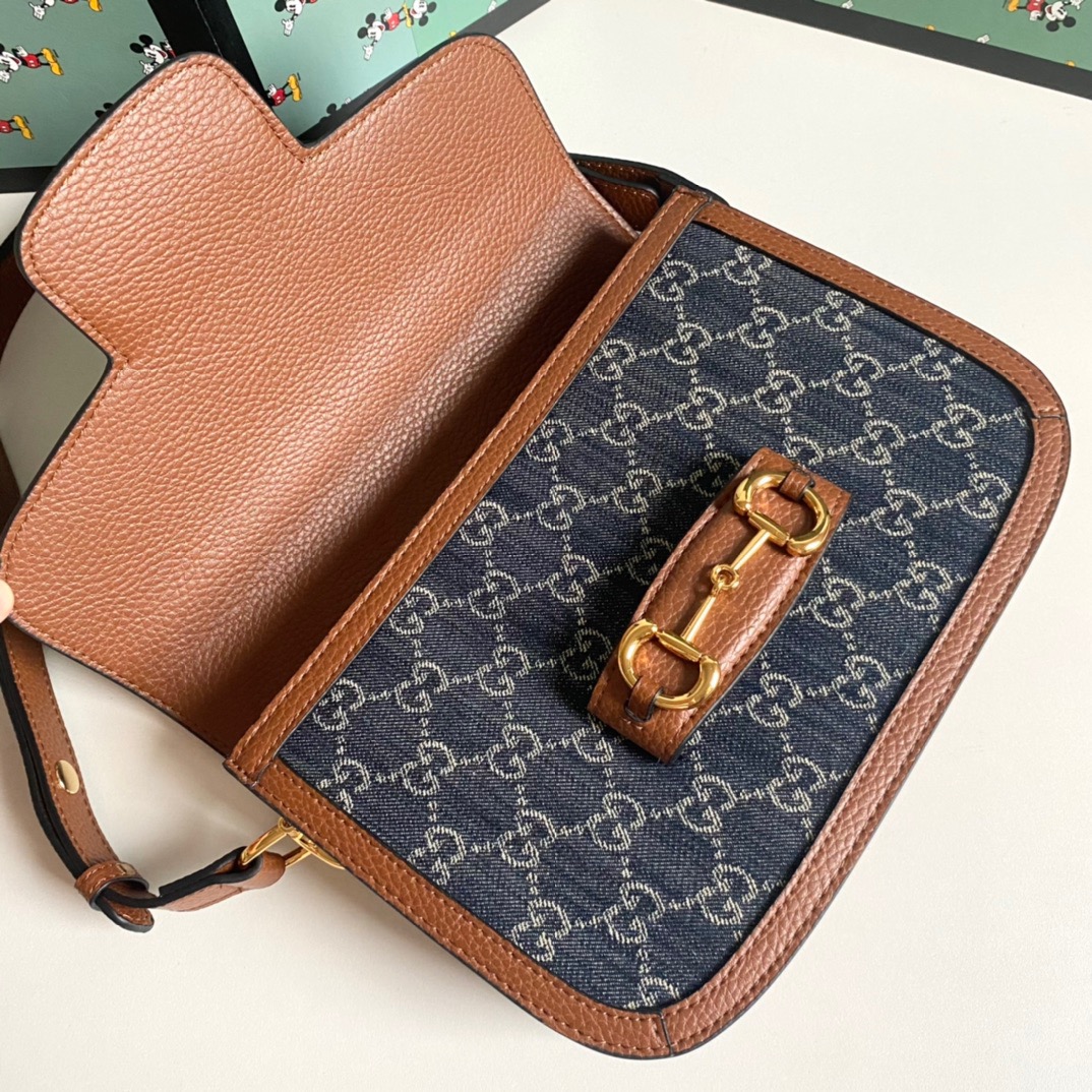 GUCCI BAG Horsebit 1955 Saddle BAG SERIES