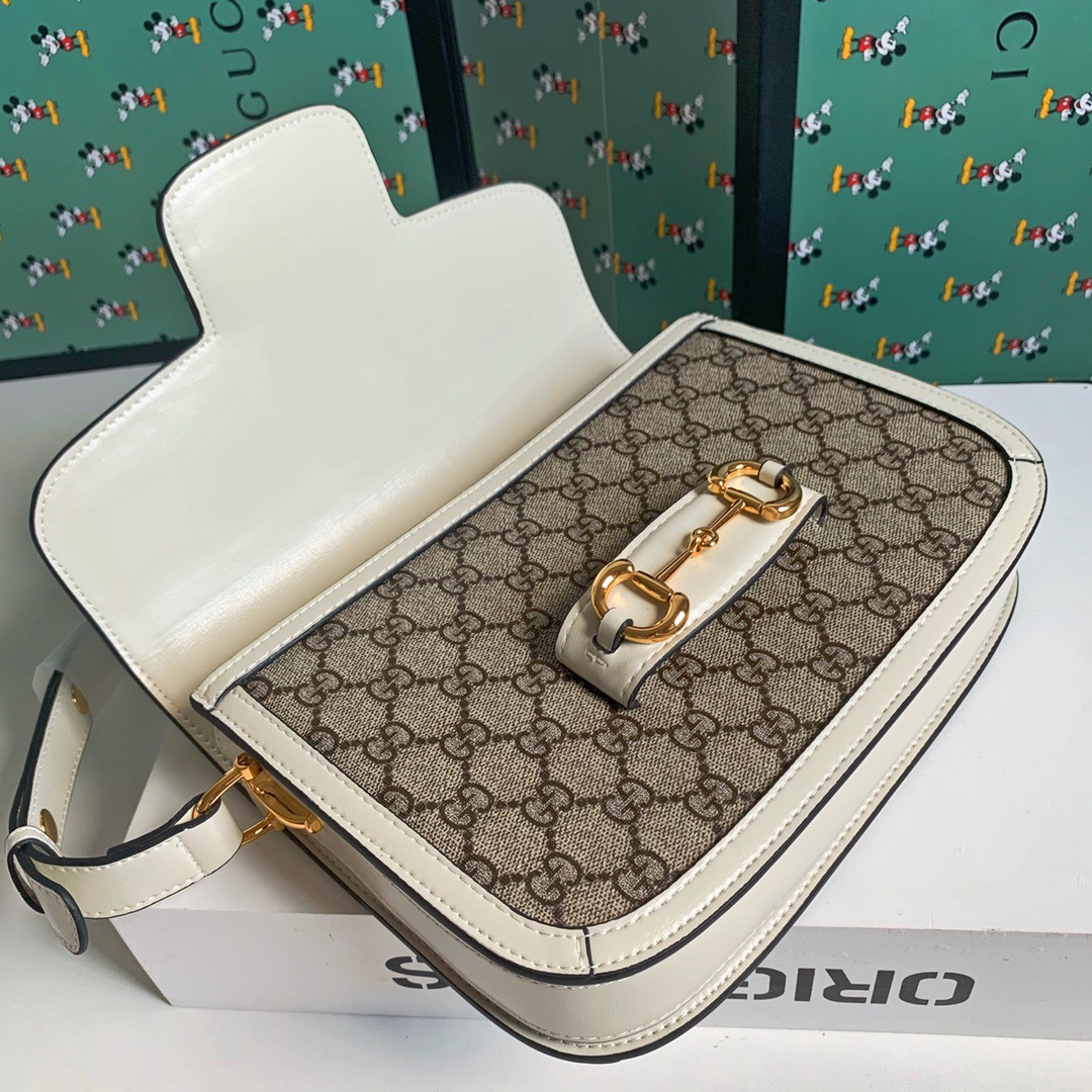 GUCCI BAG Horsebit 1955 Saddle BAG SERIES
