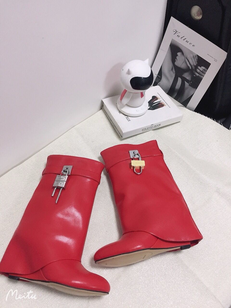 Givenchy Shark lock boots