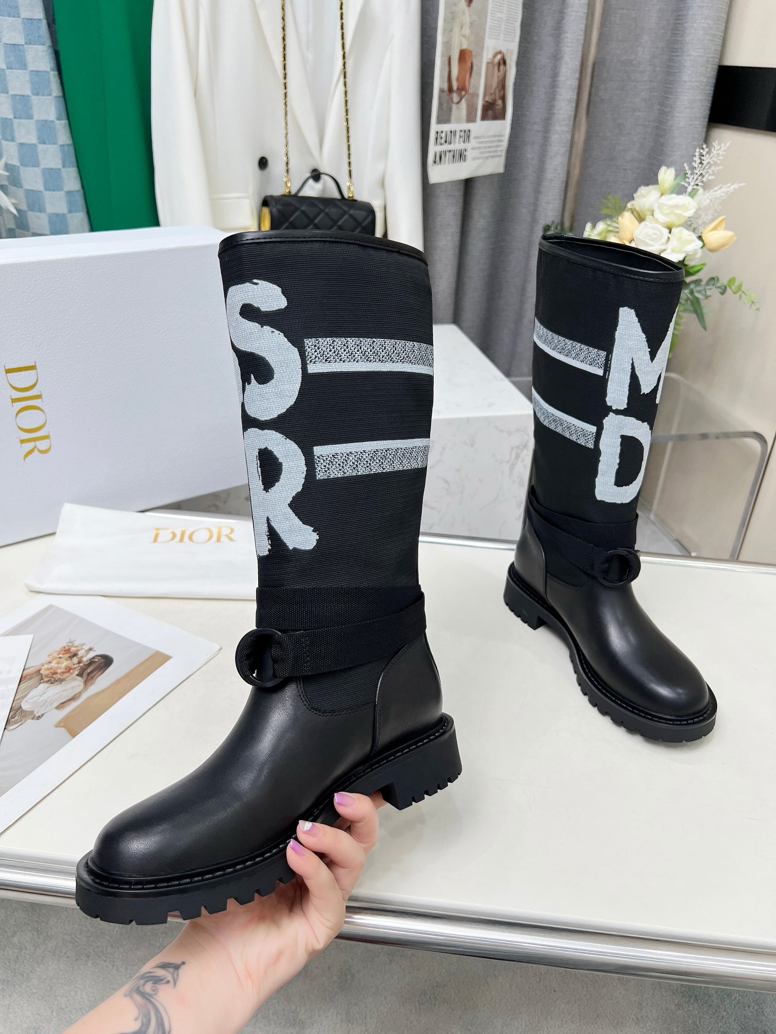 DIOR Retro work boots