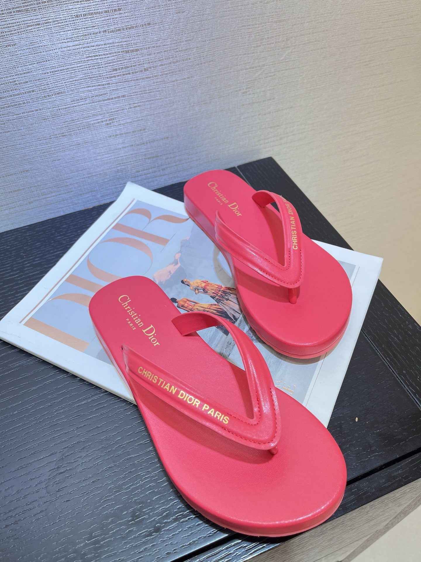 DIOR Dioriviera Toe-clip sandals