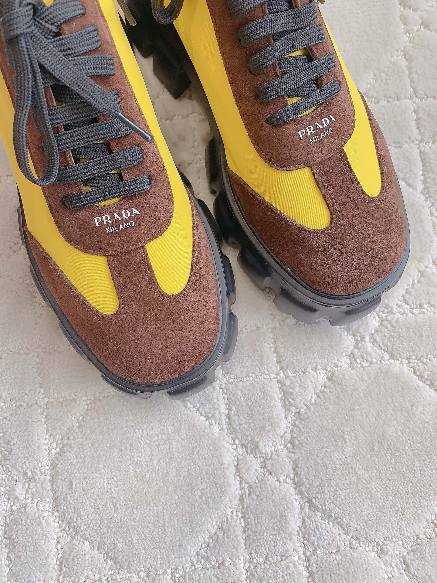 Prada Colour matching leisure shoes