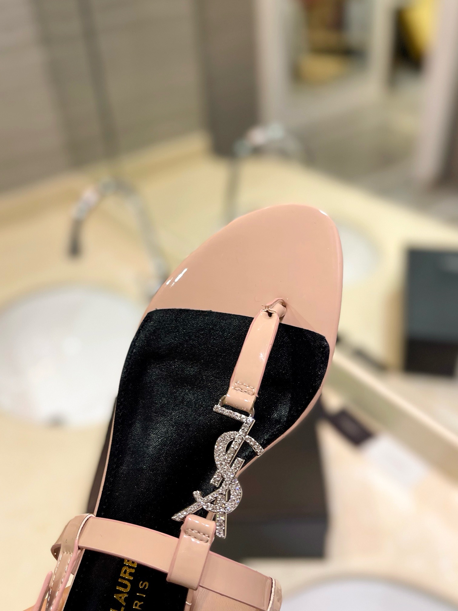 YSL Flat sandals