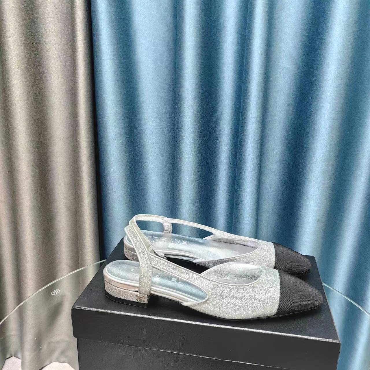 CHANEL  slingbalck Classic back air sandals