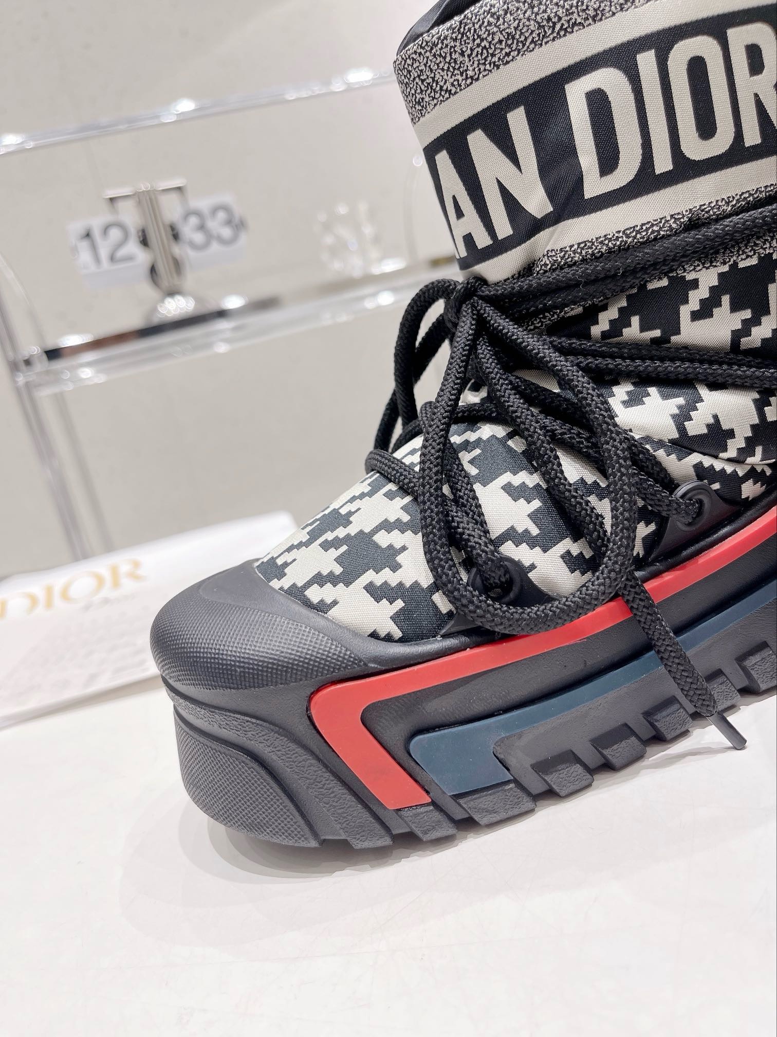 DIORAlps Printed snow boots