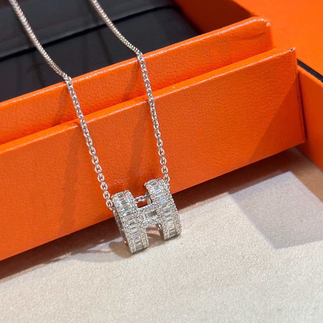 hermes Diamond necklace