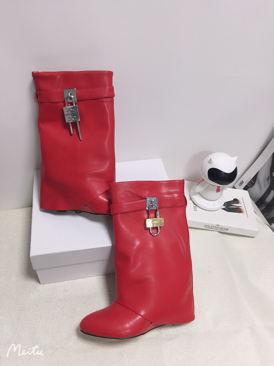Givenchy Shark lock boots
