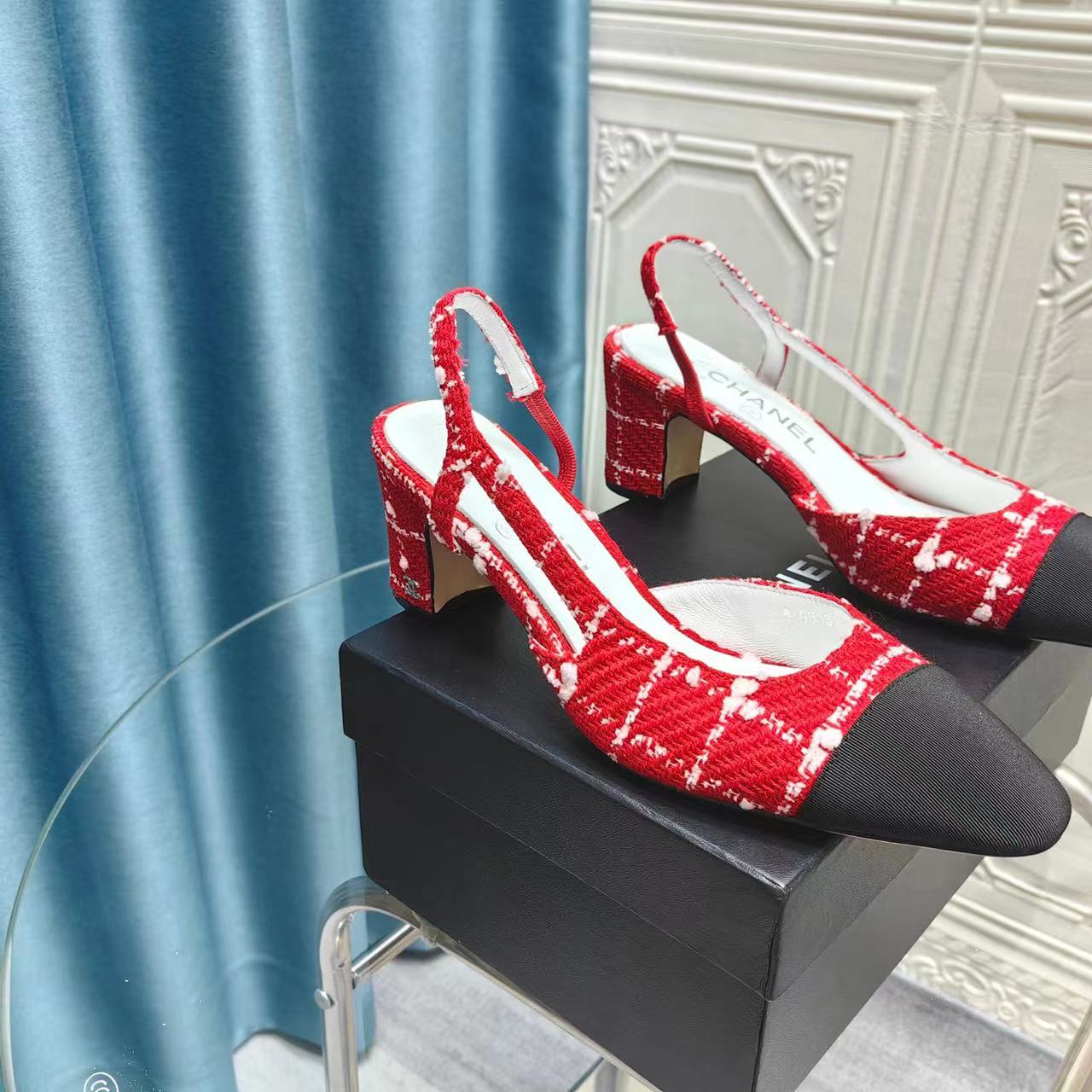 CHANEL  slingbalck Classic back air sandals