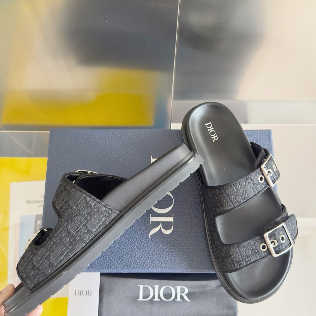 DIOR  Aqua Thick-soled jeans  slippers