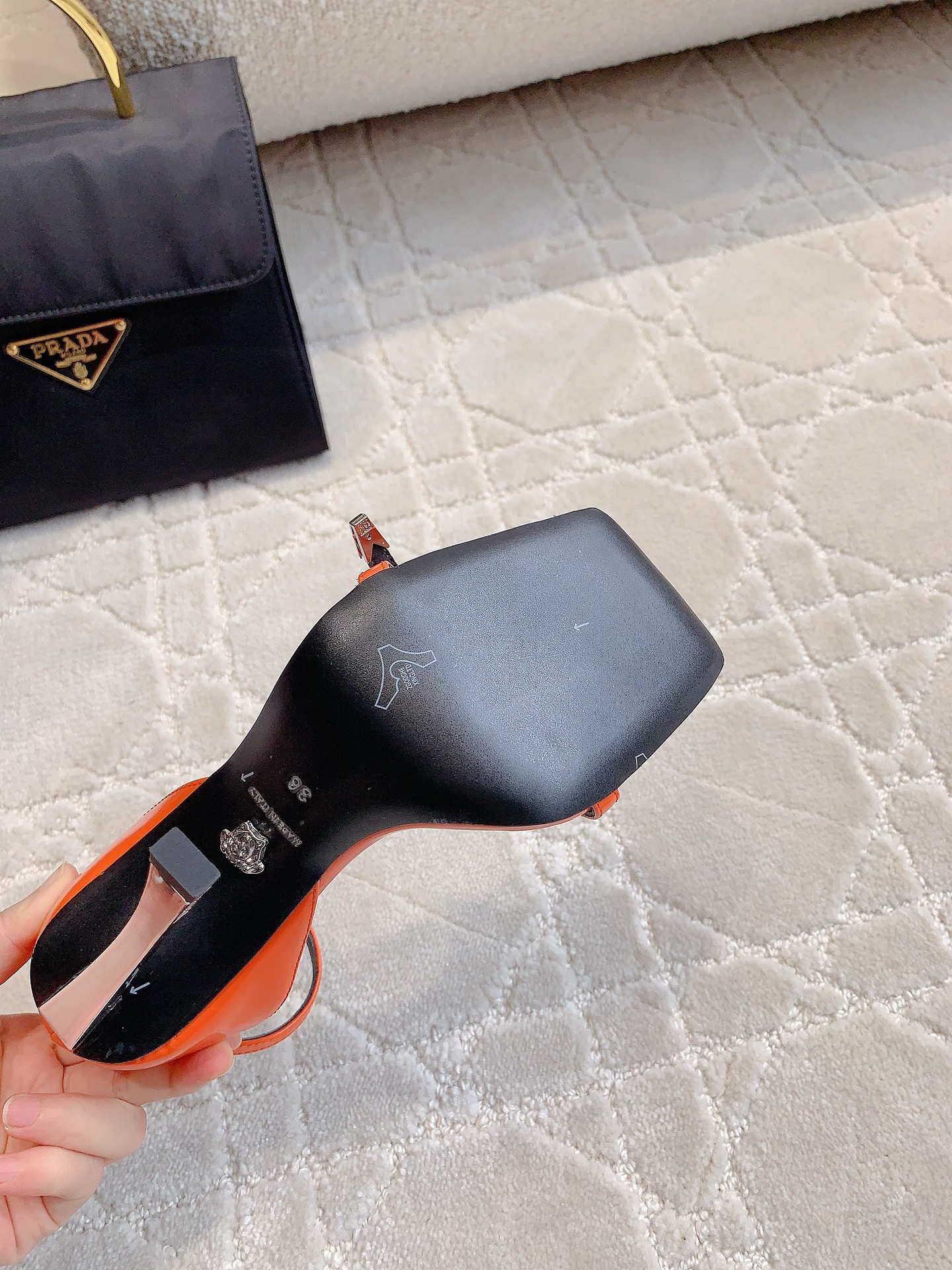 Versace High heeled sandals