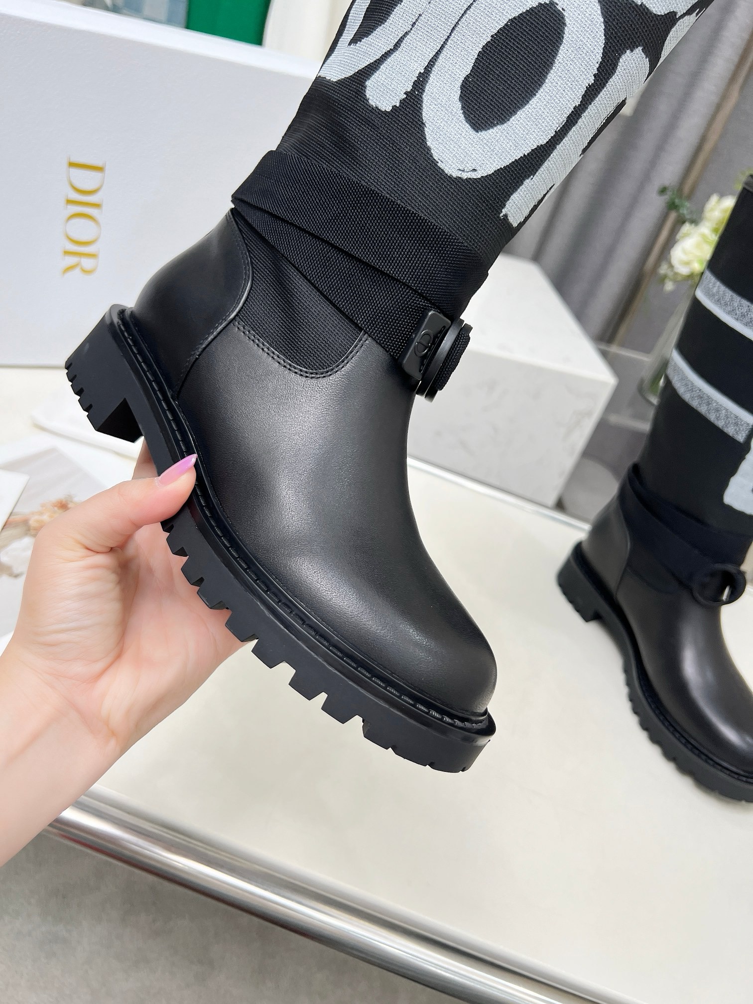 DIOR Retro work boots