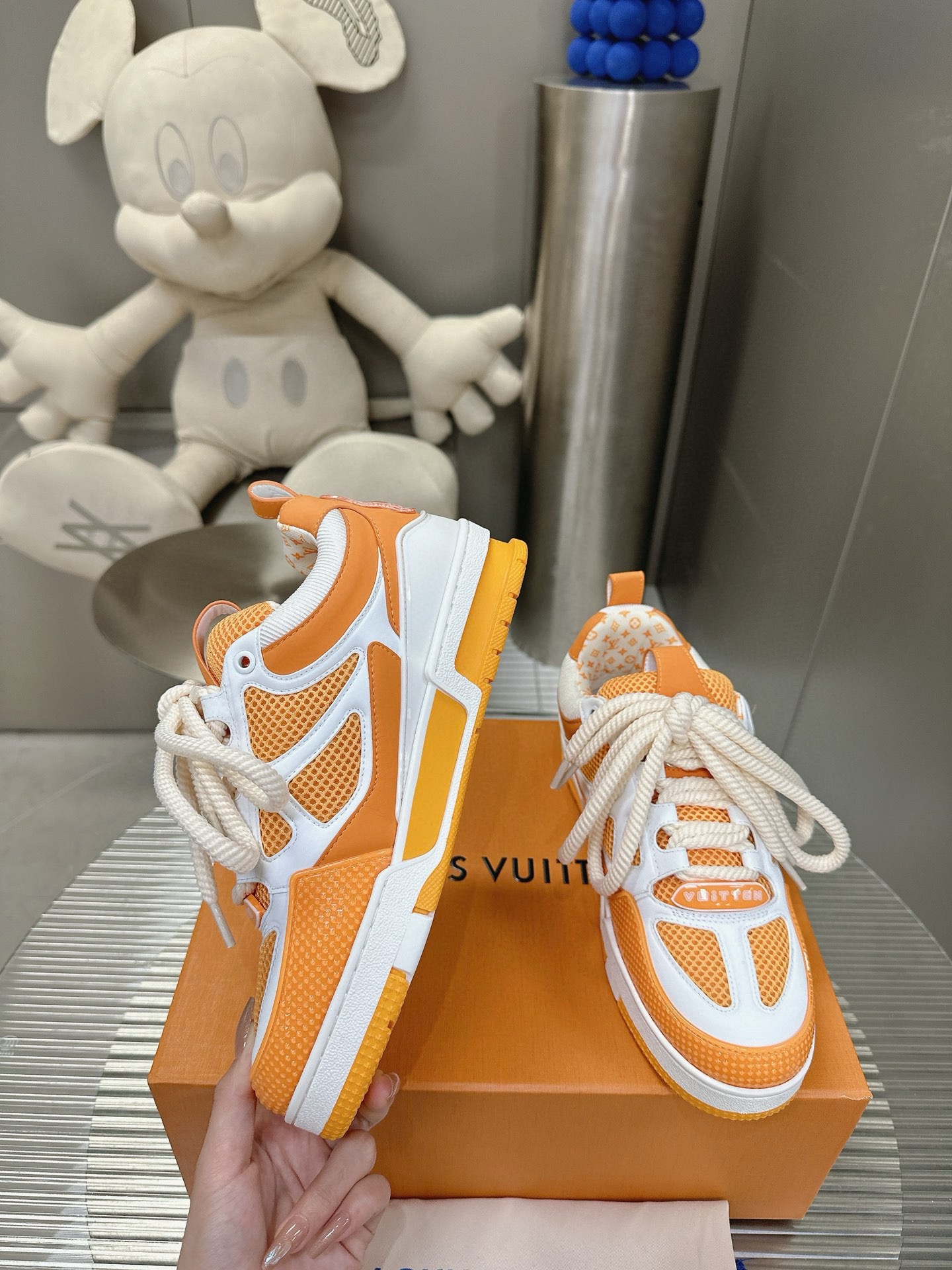 LV chunky skate trainer