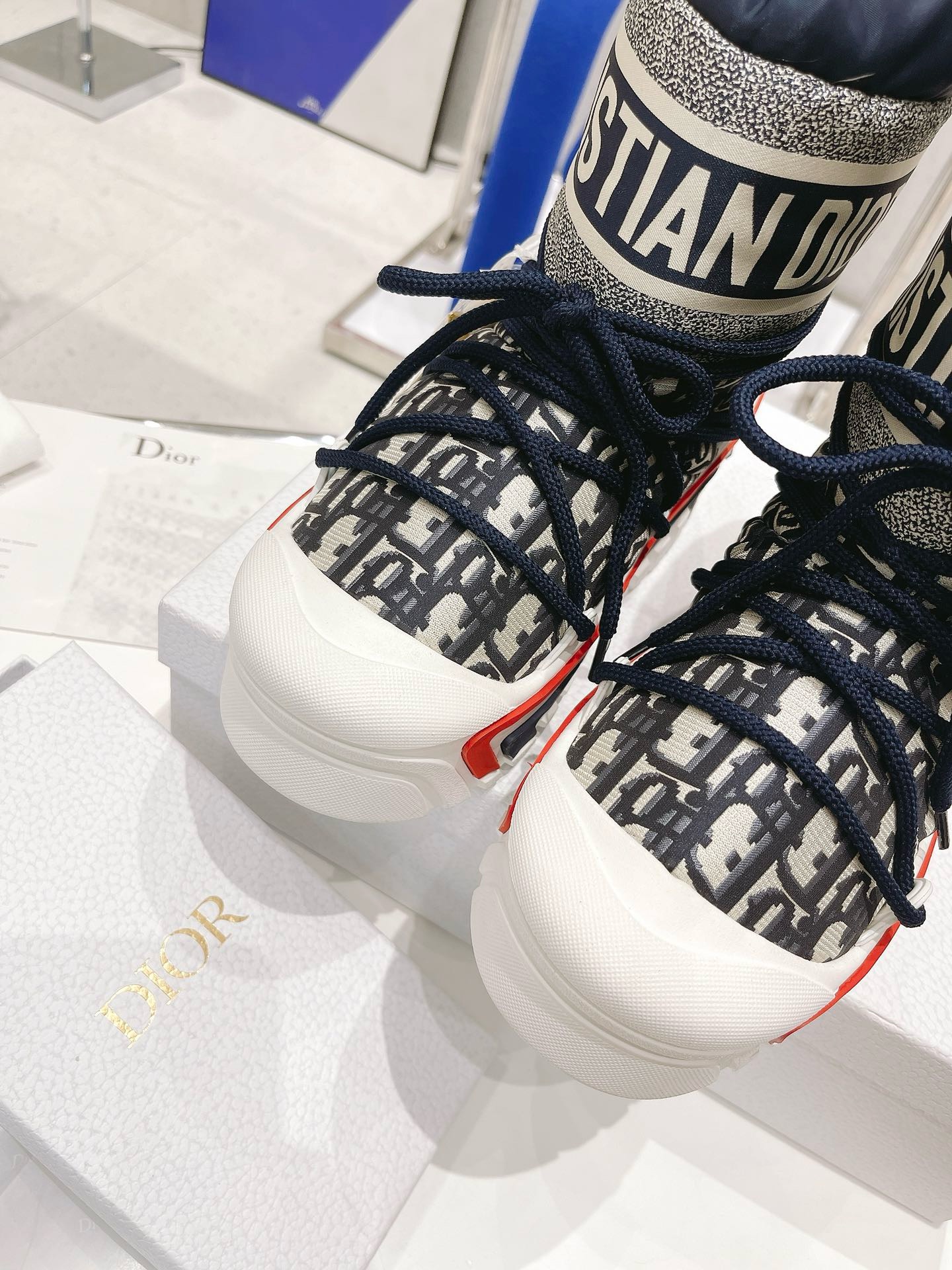 DIORAlps Printed snow boots