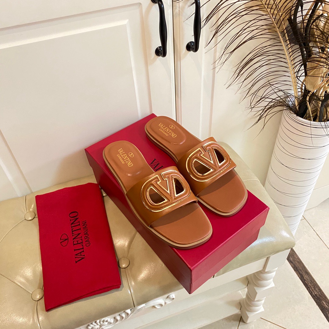 Valentino Mid heeled slippers