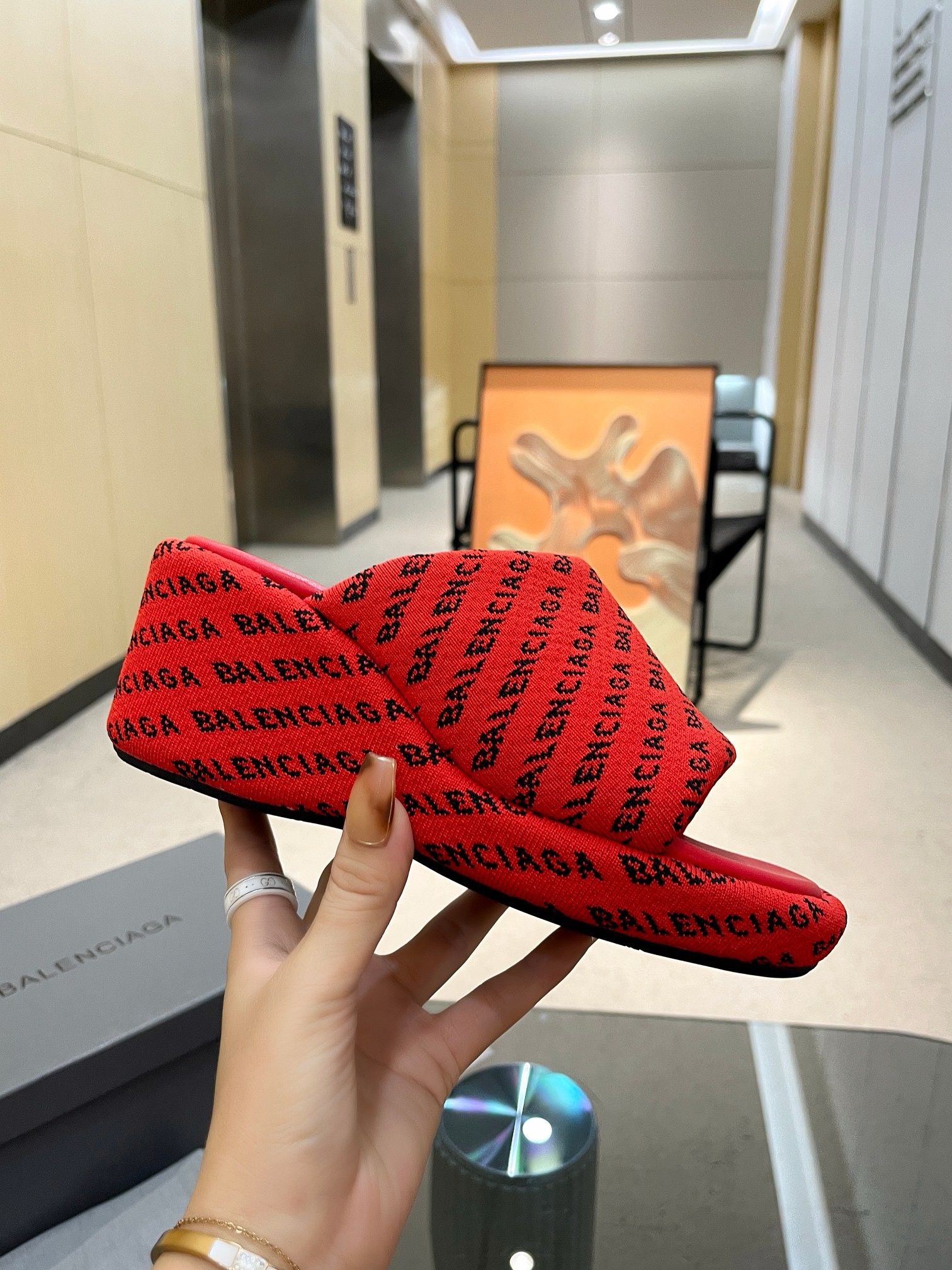 Balenciaga Thick soled slippers