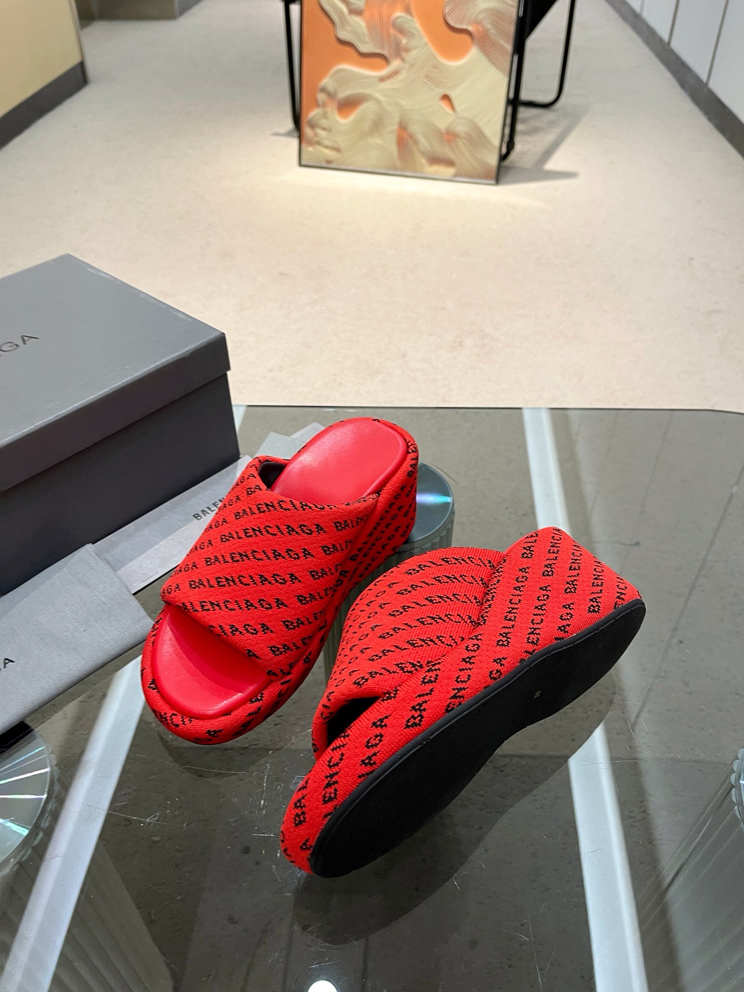 Balenciaga Thick soled slippers