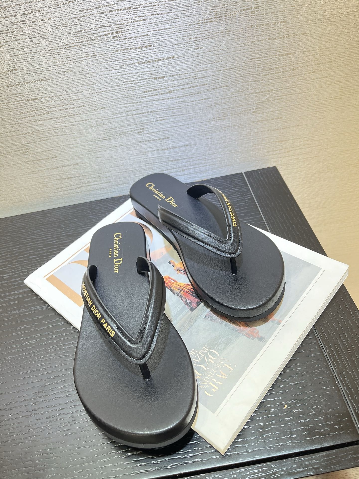 DIOR Dioriviera Toe-clip sandals