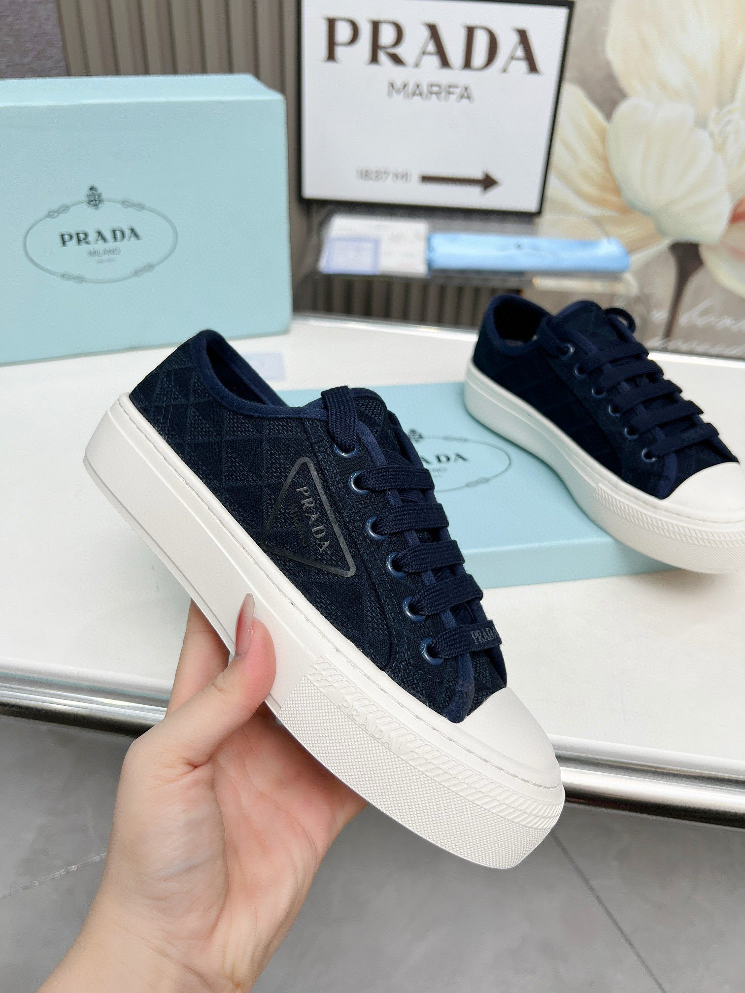Prada Fabric sneakers