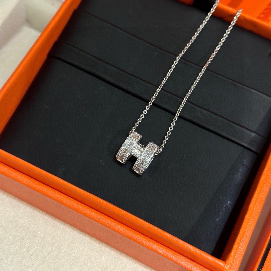 hermes Diamond necklace