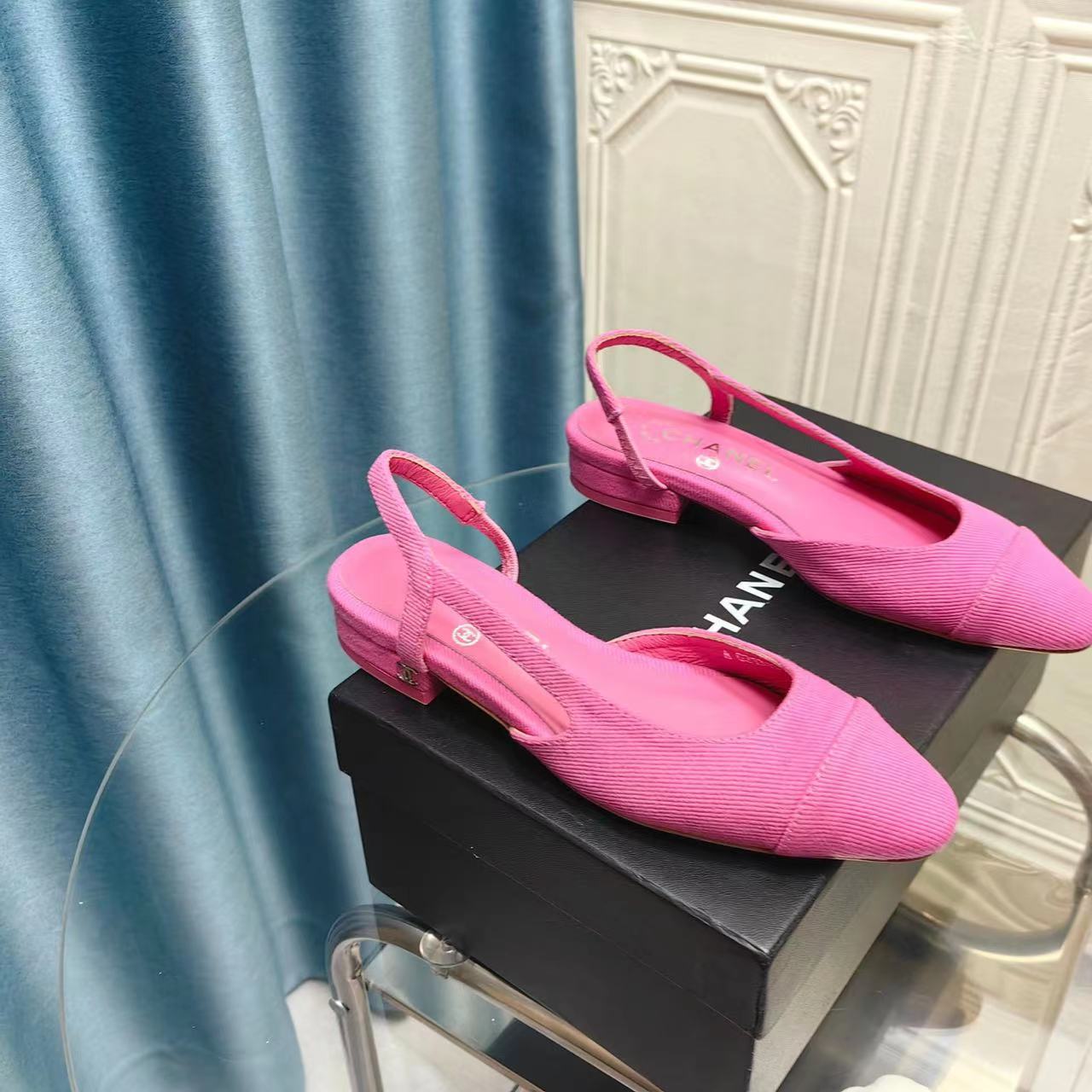 CHANEL  slingbalck Classic back air sandals