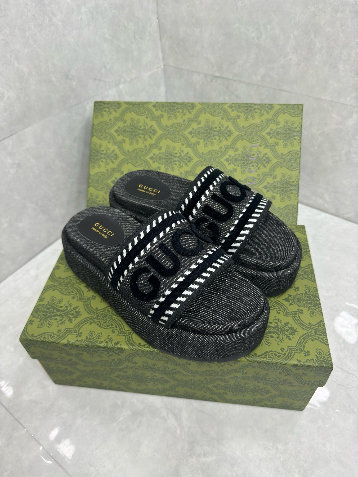 GUCCI Lido Women's platform slippers