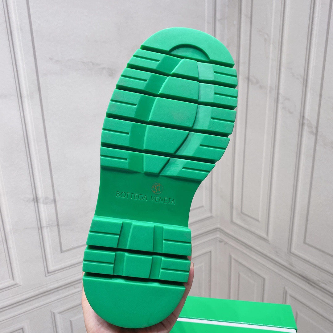 Bottega Veneta Candy colored wave soled Martin boots