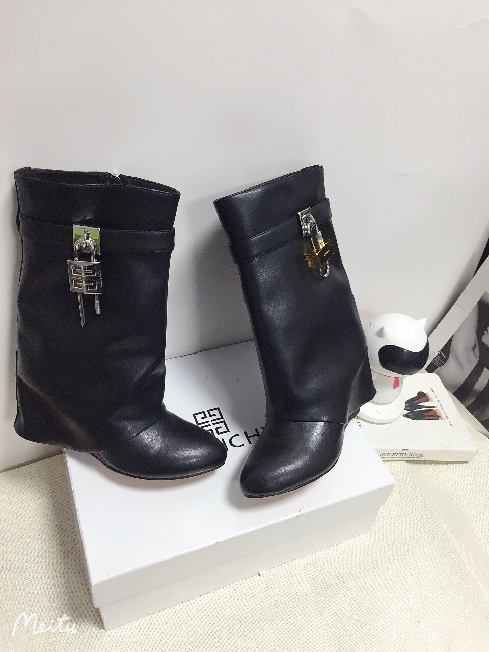 Givenchy Shark lock boots