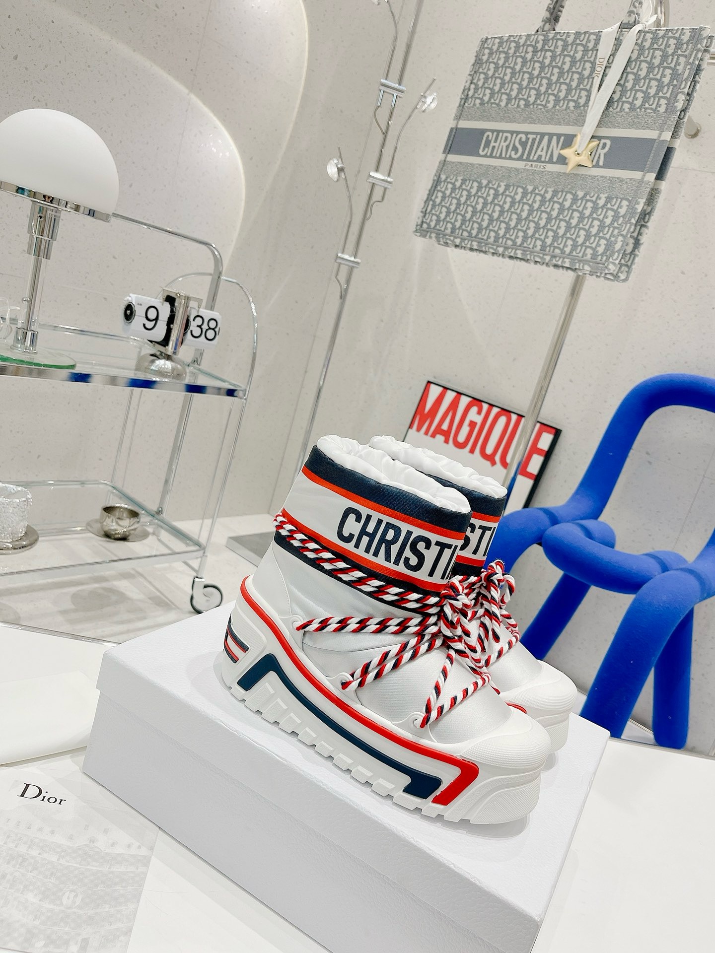 DIORAlps Printed snow boots