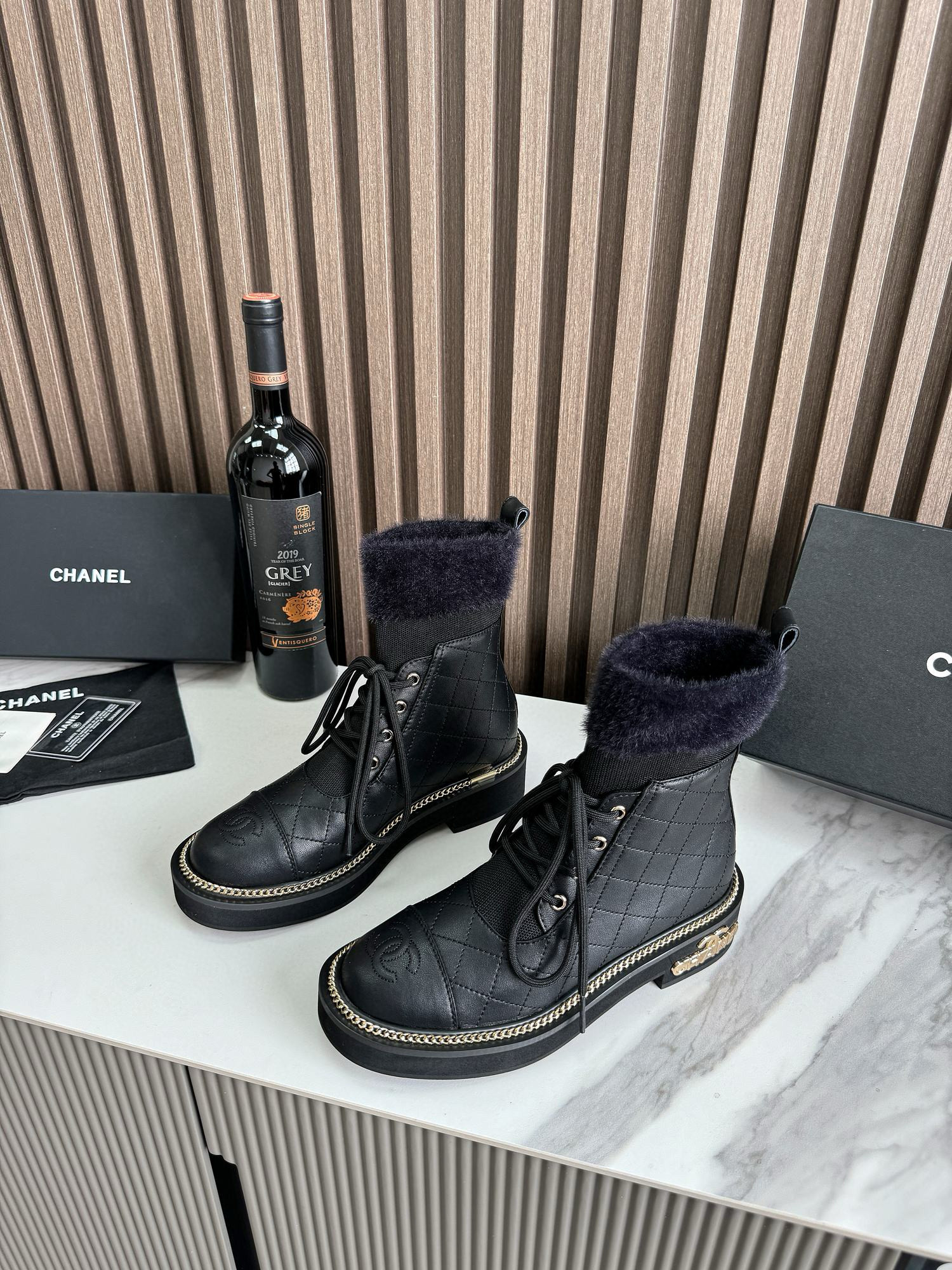 CHANEL boots