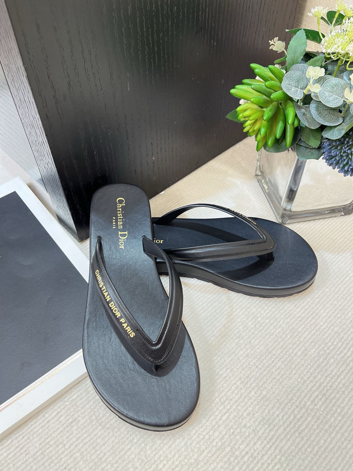 DIOR Dioriviera Toe-clip sandals
