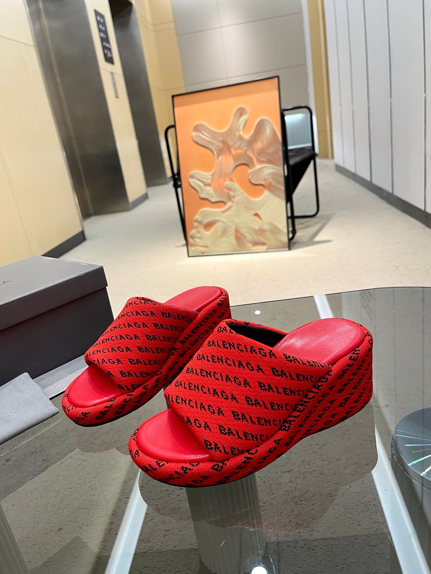 Balenciaga Thick soled slippers