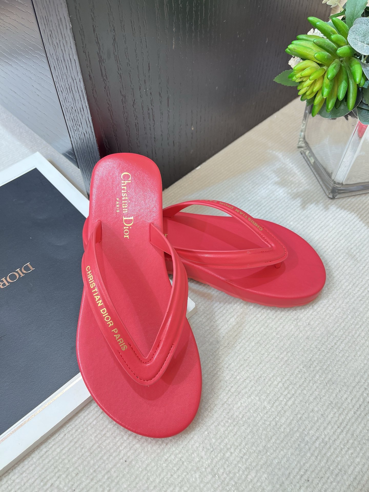 DIOR Dioriviera Toe-clip sandals