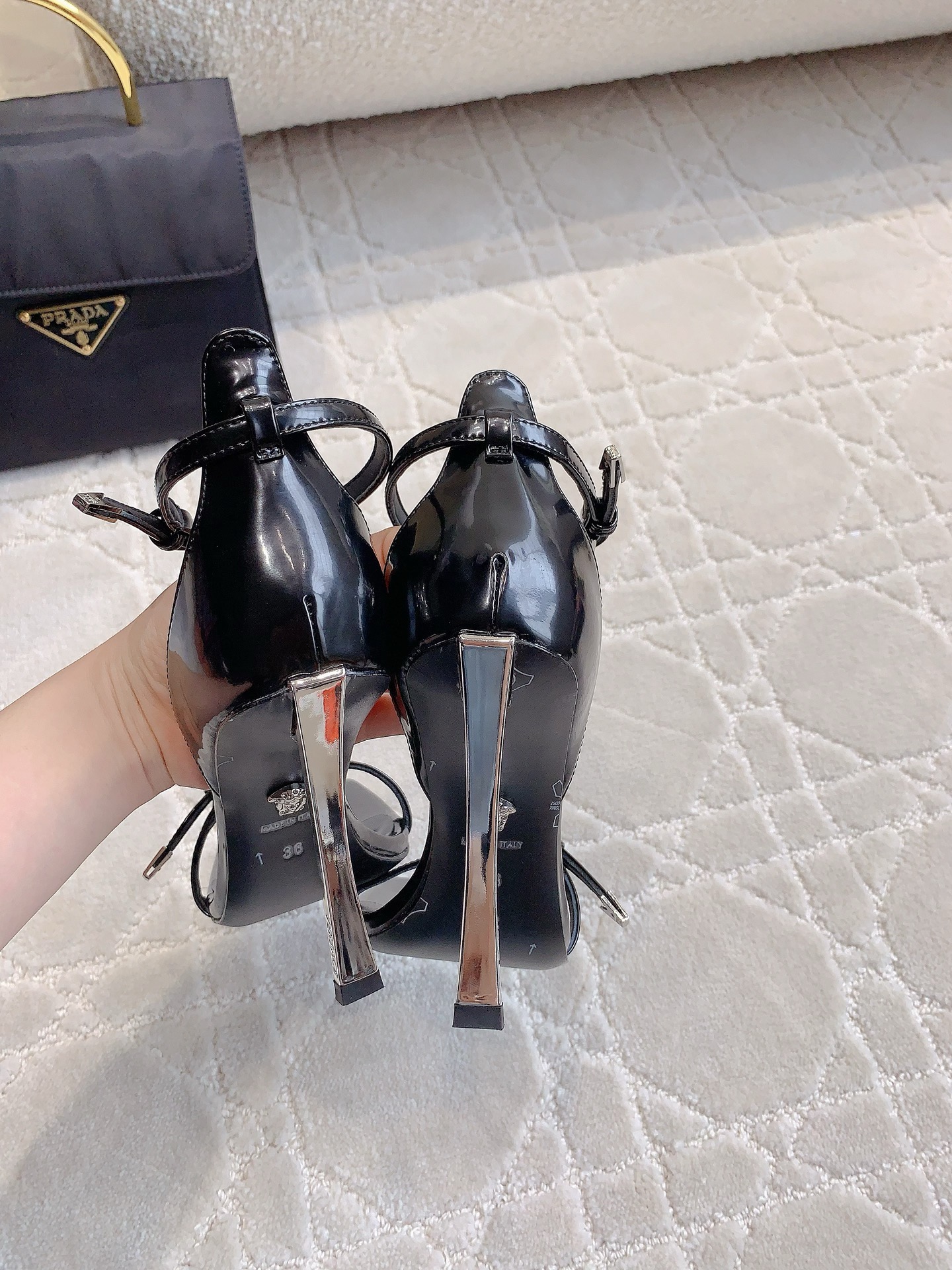 Versace High heeled sandals