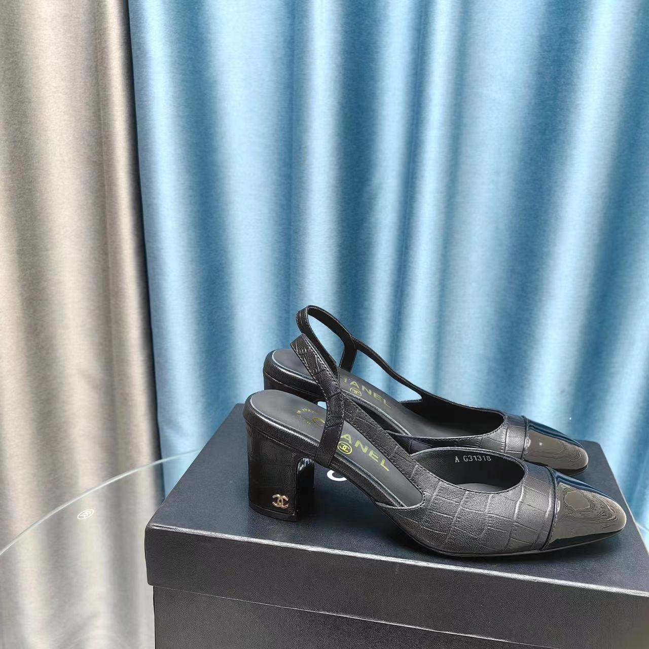 CHANEL  slingbalck Classic back air sandals