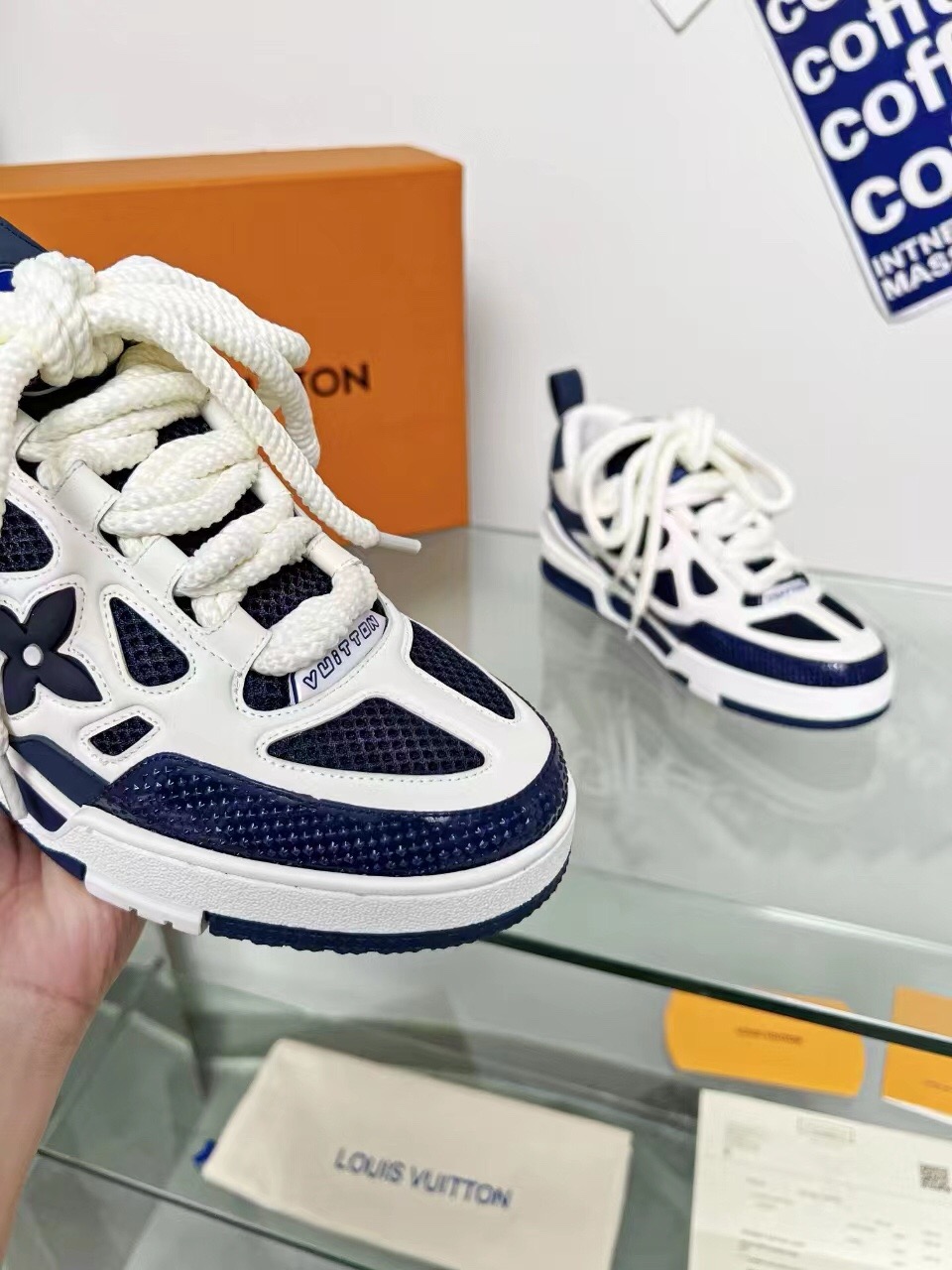 LV chunky skate trainer