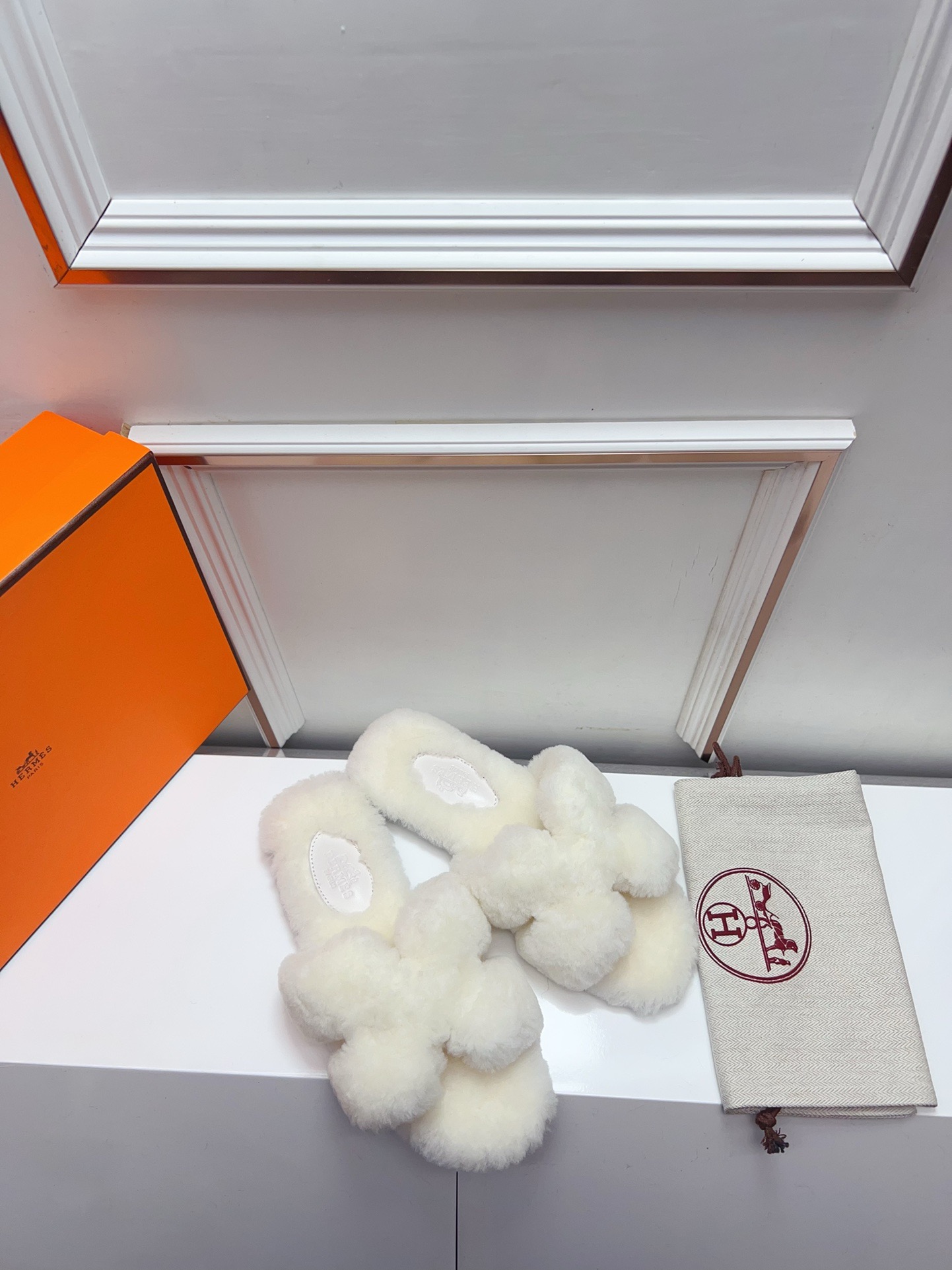 Hermes Wool flat bottom mop