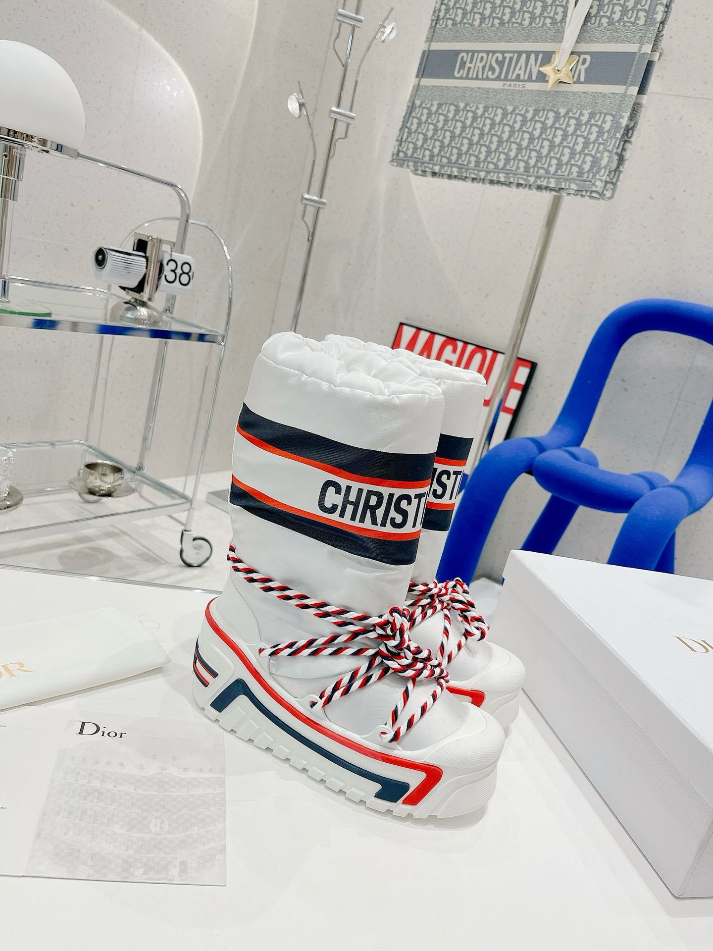 DIORAlps Printed snow boots