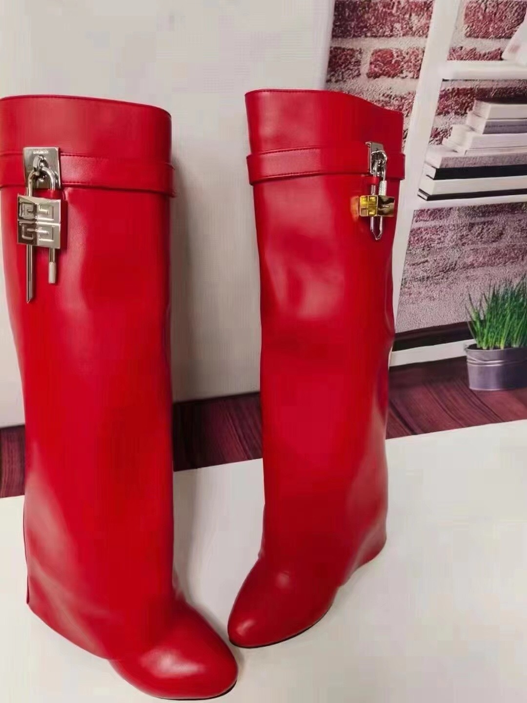 Givenchy Shark lock boots