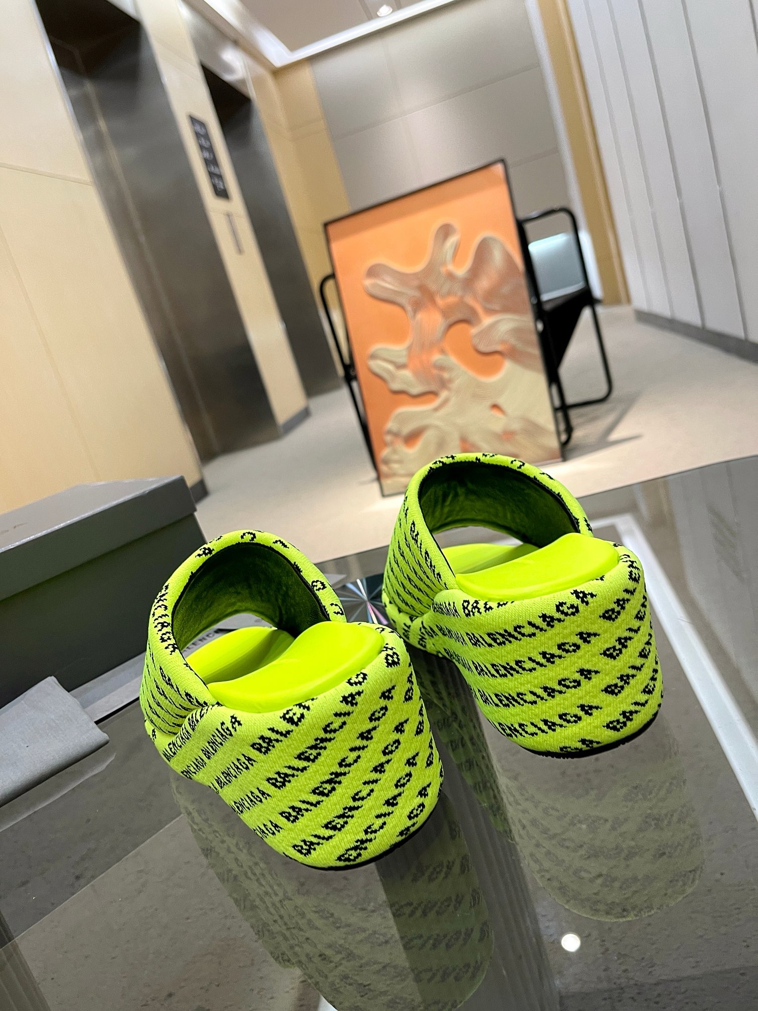 Balenciaga Thick soled slippers