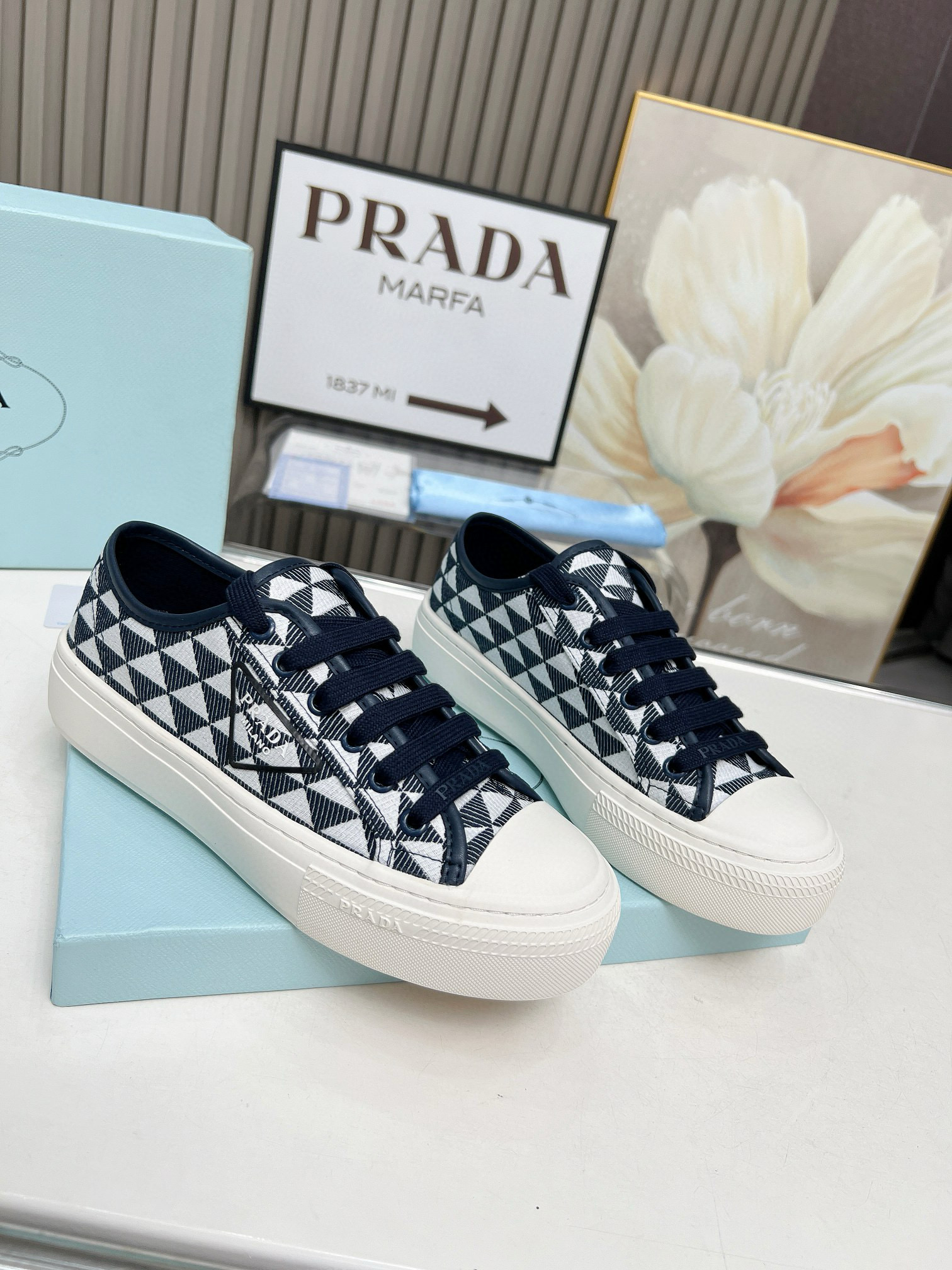Prada Fabric sneakers