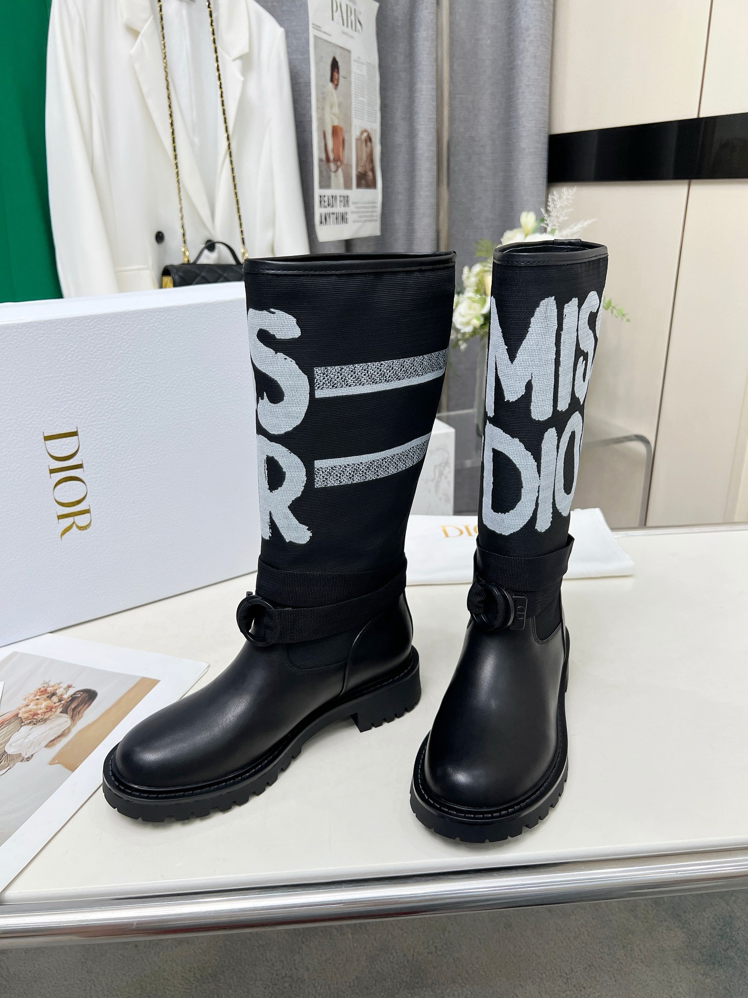 DIOR Retro work boots