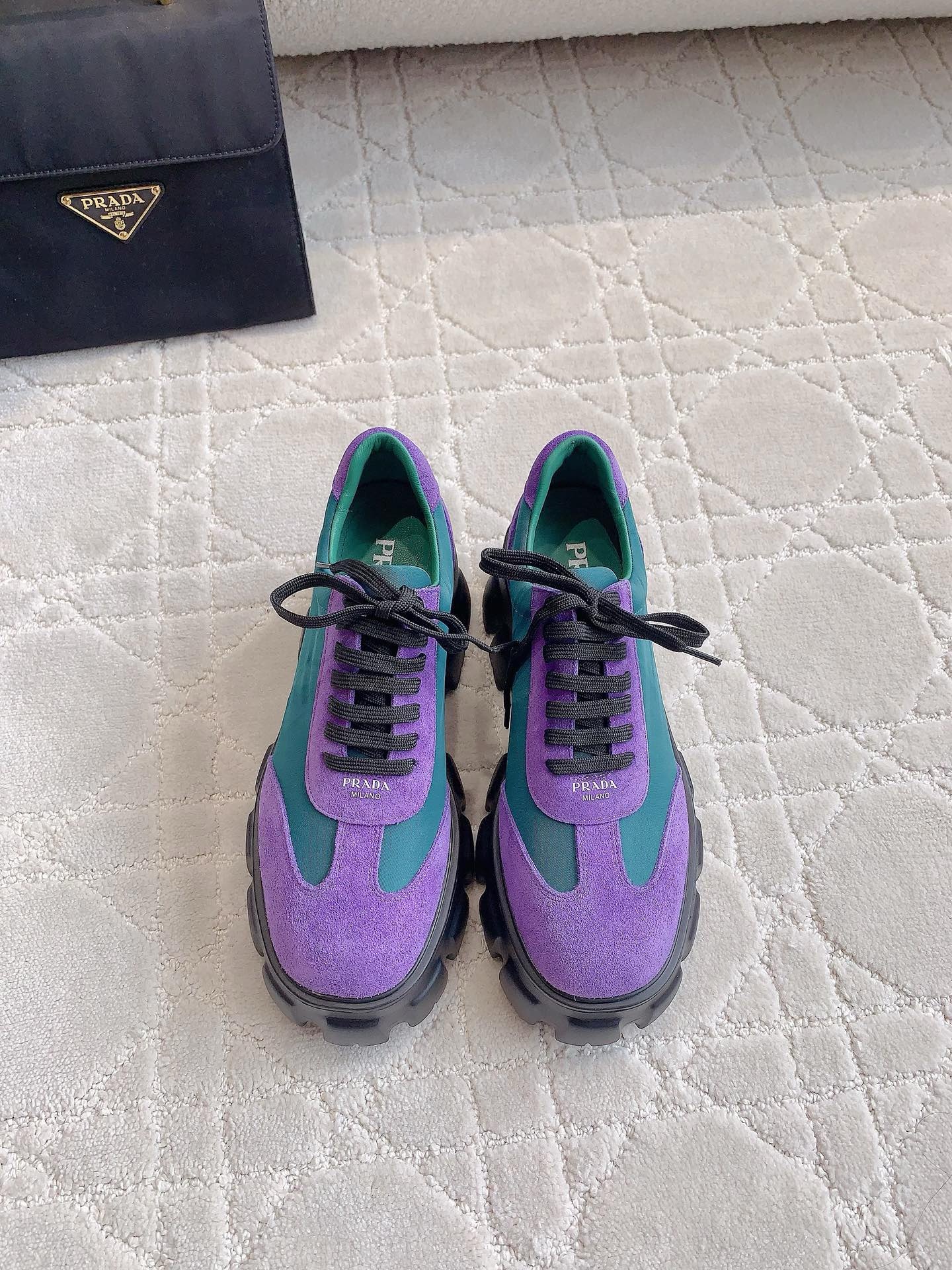 Prada Colour matching leisure shoes