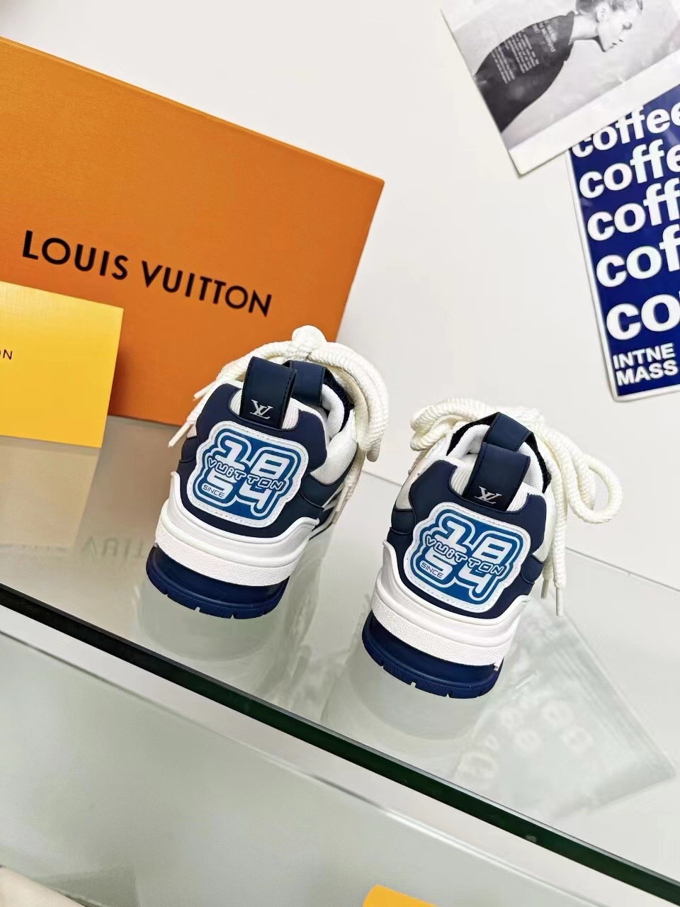 LV chunky skate trainer