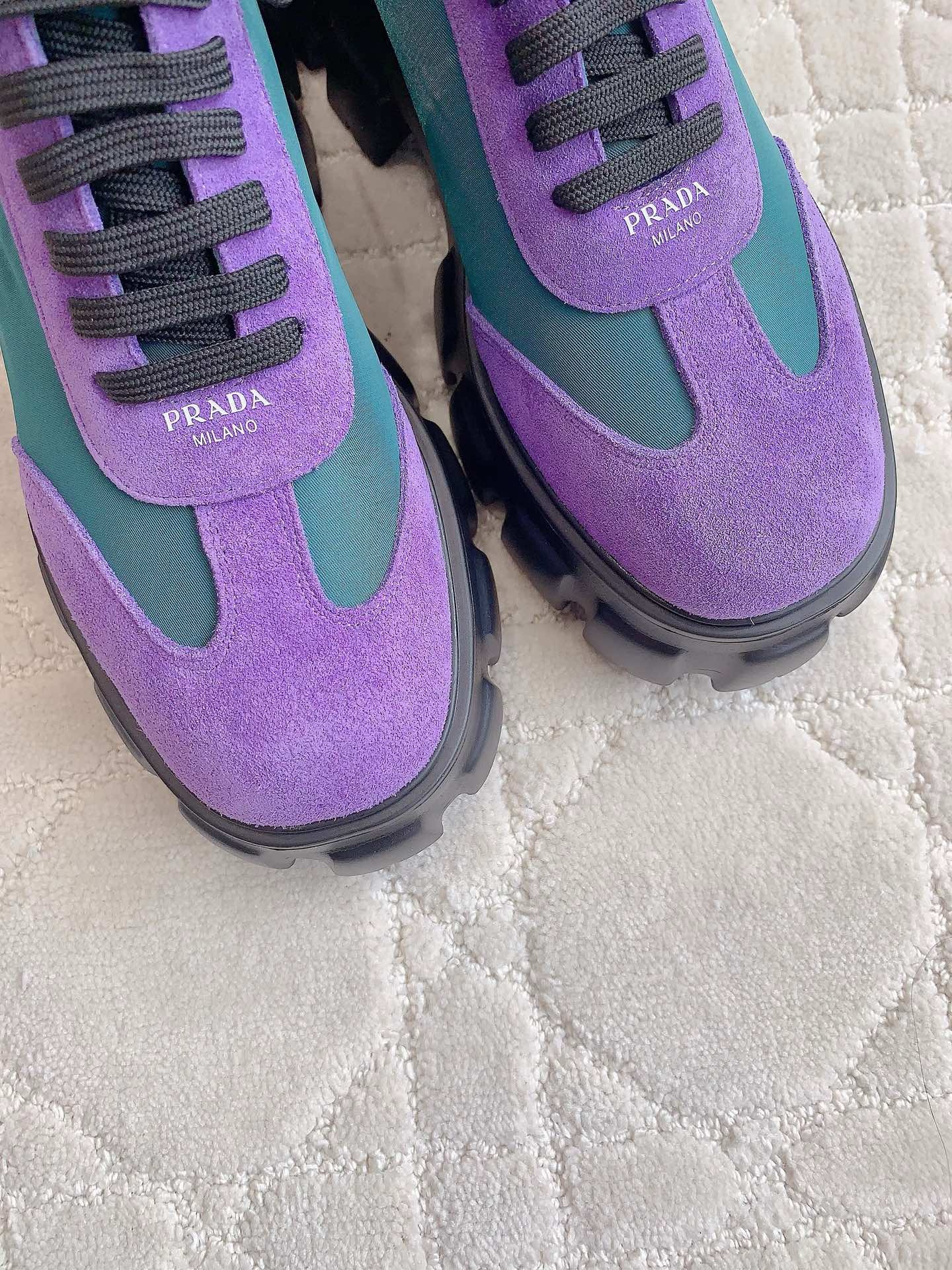 Prada Colour matching leisure shoes