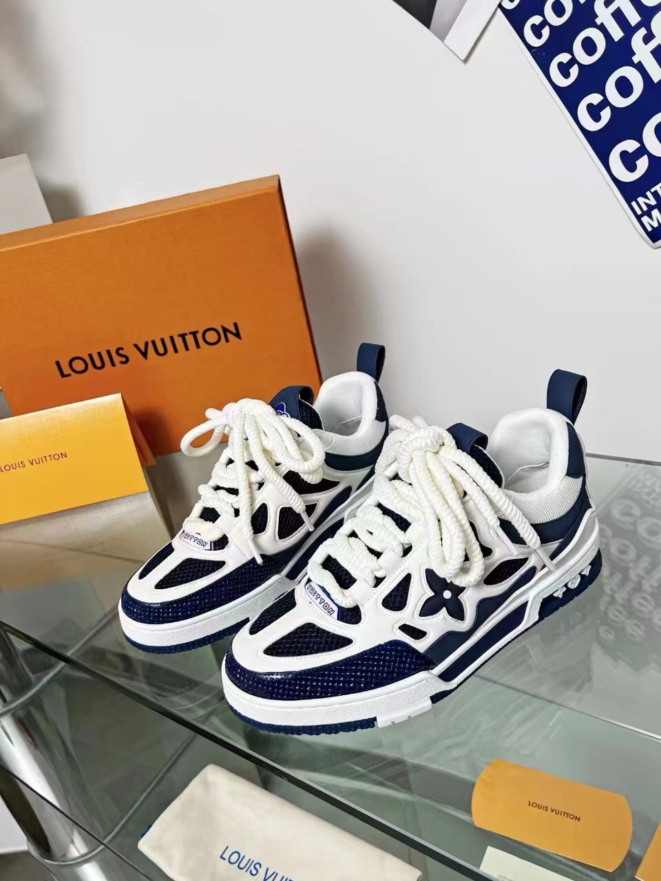 LV chunky skate trainer