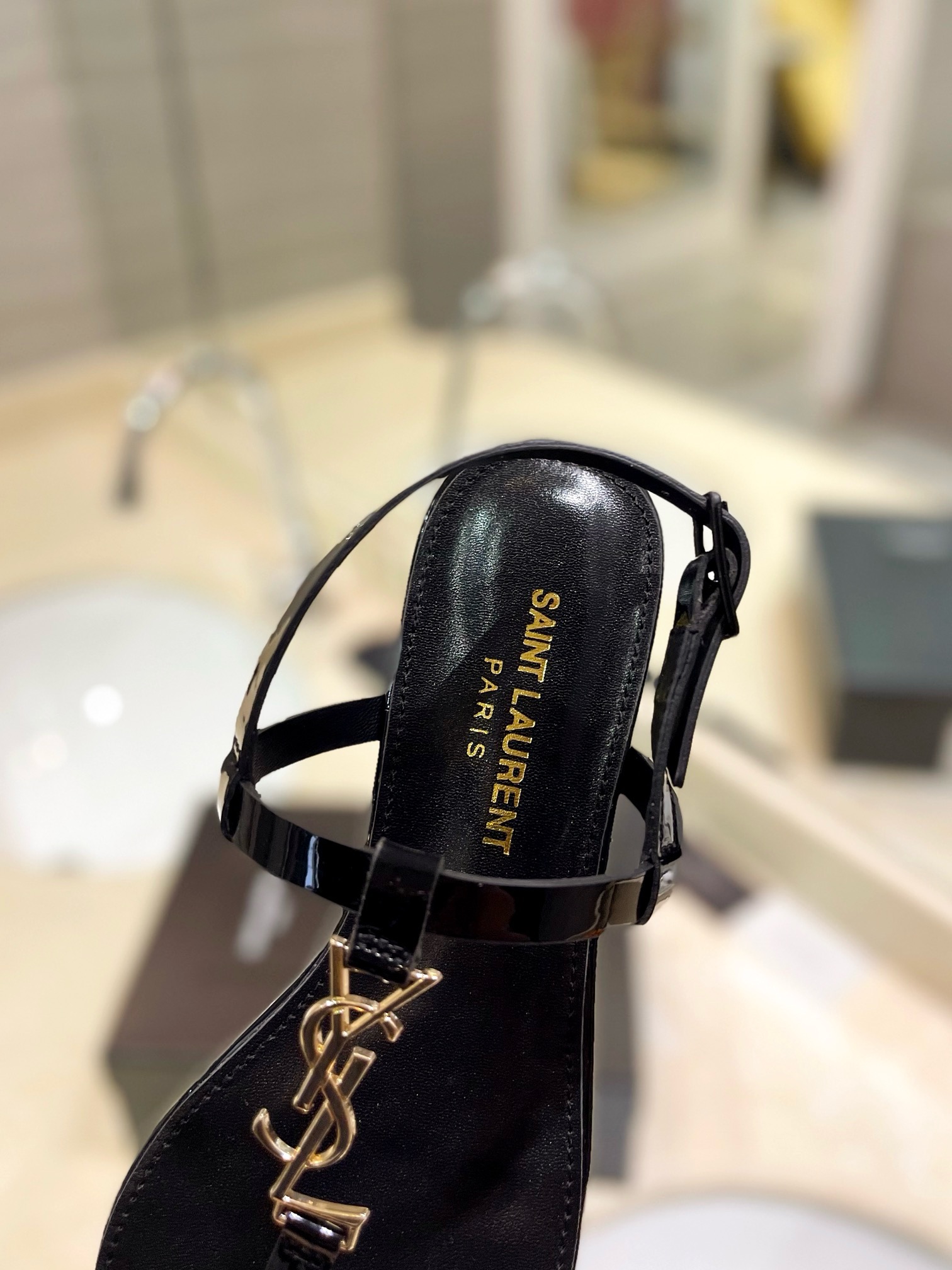 YSL Flat sandals