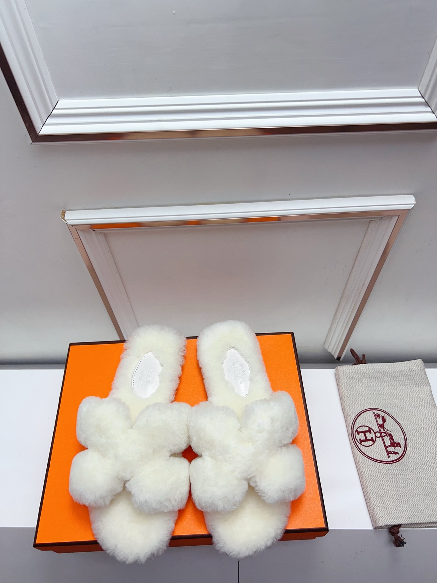 Hermes Wool flat bottom mop